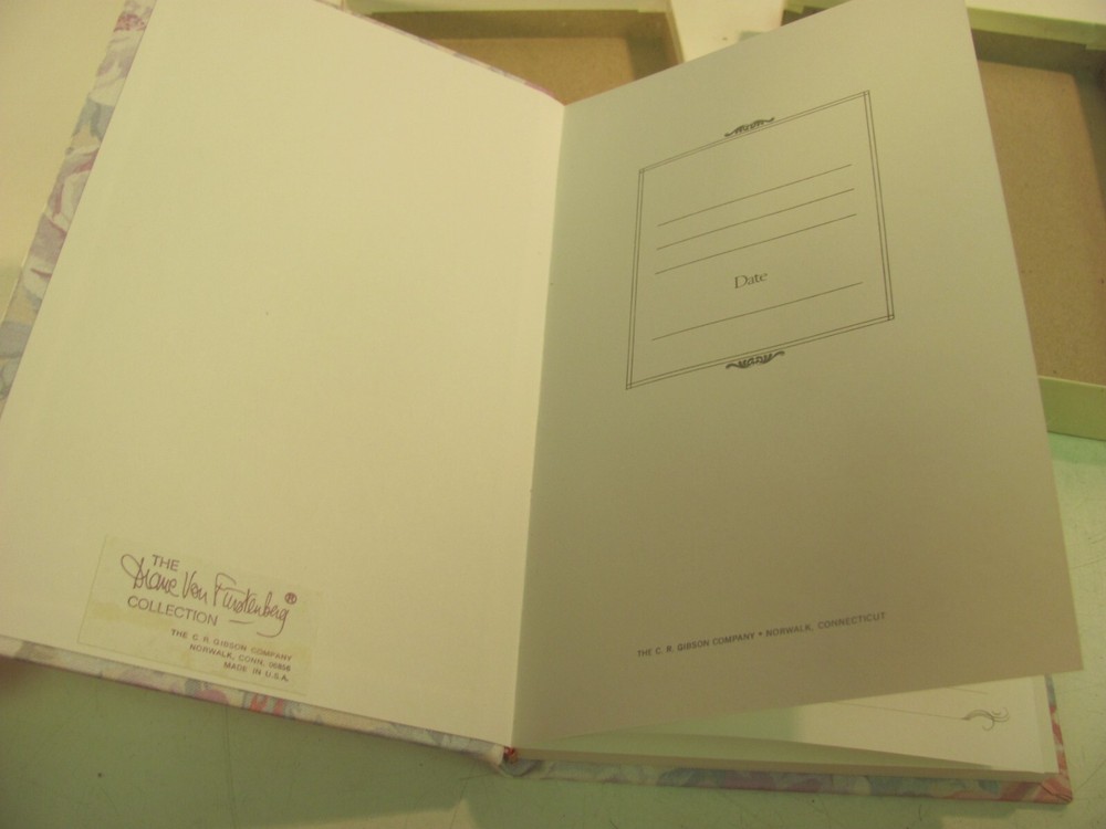 Diane Von Furstenberg Diary Notebook Floral
