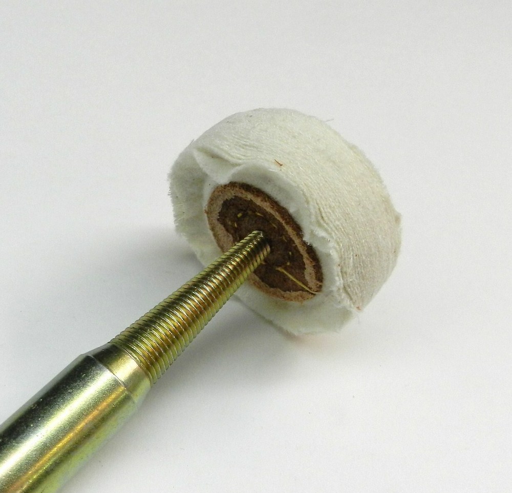 Spindle Tapered Threaded 3/8" Arbor Hole Left & Right Set Grinder Buffer Motor