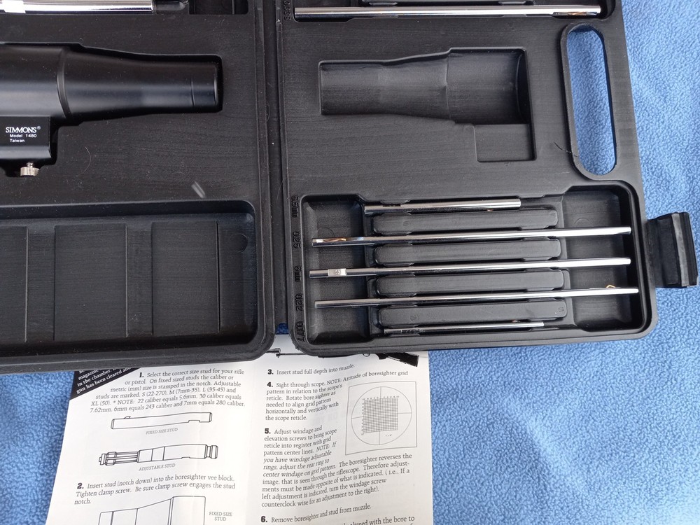 Simmons Bore Sighter Kit Model 1480