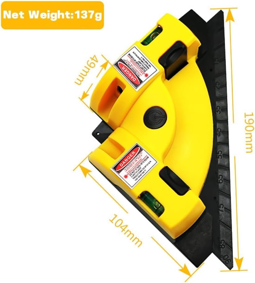 Compact Laser Level - 30ft Green Beam with Intelligent Protractor for Accuracy
