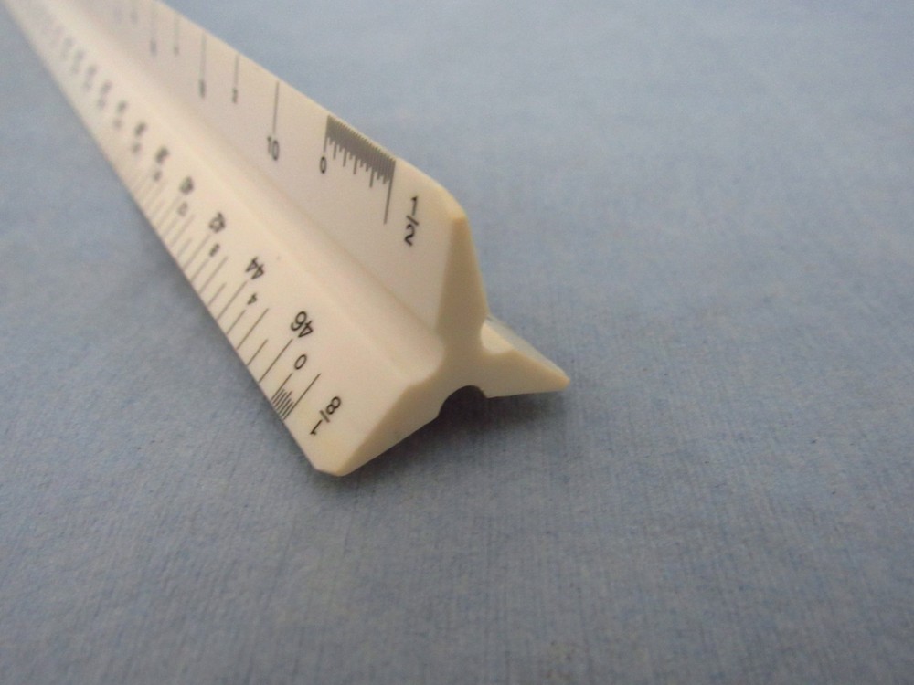 Staedtler 987 19-31 Triangular 12" Architect Scale