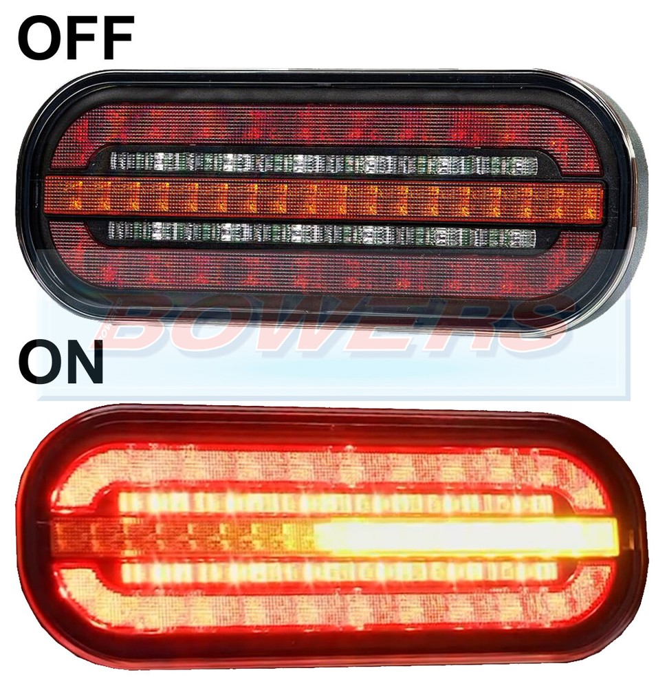 LED REAR COMBINATION LIGHT WITH PROGRESSIVE/DYNAMIC/SEQUENTIAL/MOVING INDICATOR