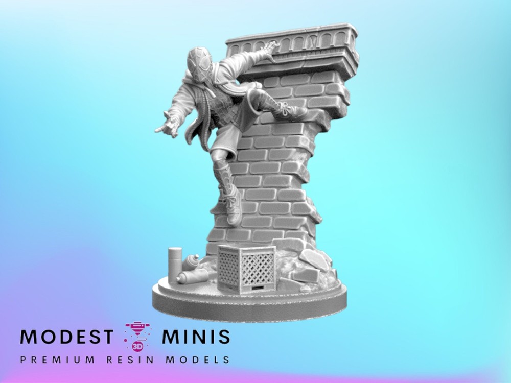 Shock Slinger - 32mm - 40mm Mini | Crisis Protocol Proxy | C27