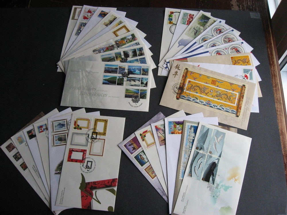 CANADA 30 diifferent FDCs from 2000 a nice group here! PLZ read description!