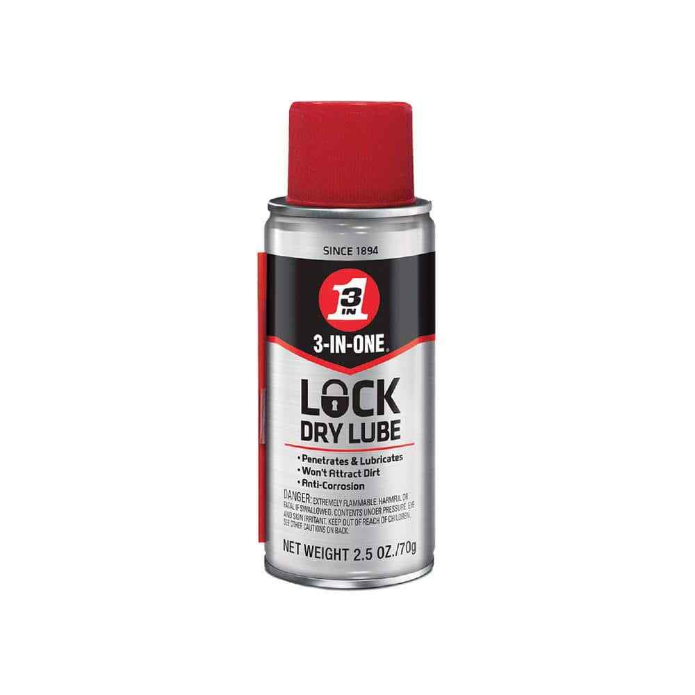 3-IN-ONE Lock Lube 2.5 oz. (2-Pack)