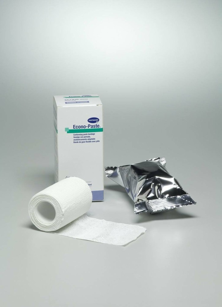 Econo-Paste Impregnated Comforming Dressing 4inX10yd Cotton Zinc Oxide - 1/EA