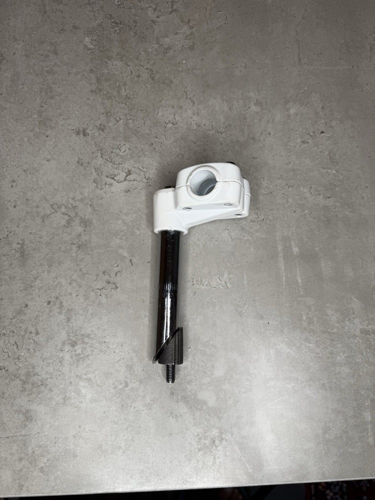 BMX 1" QUILL STEM White