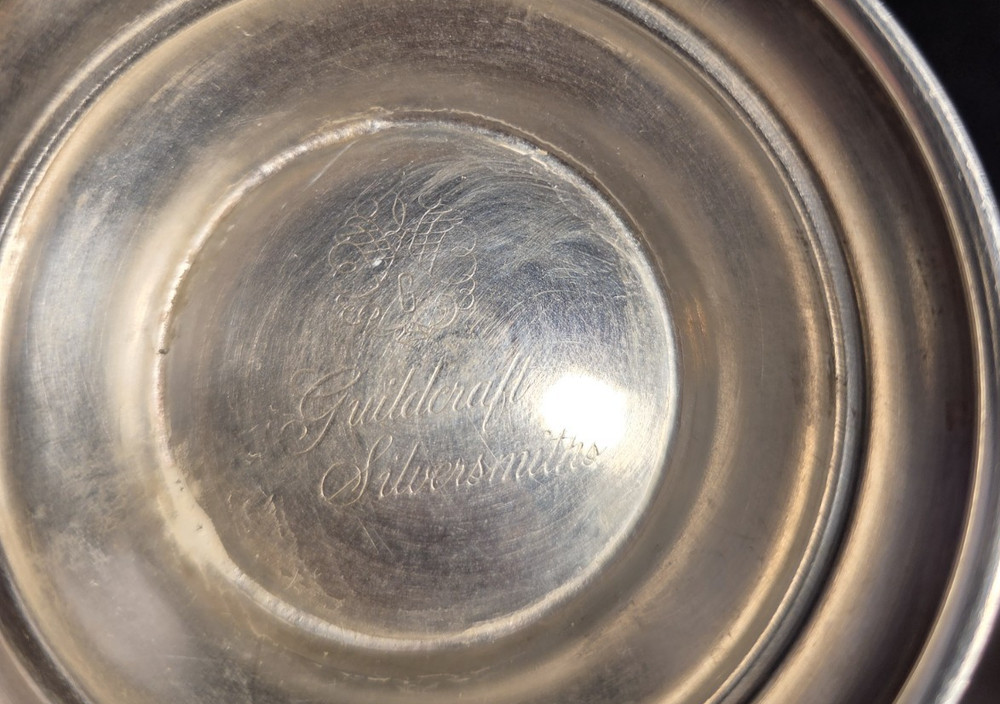 Guildcraft Silversmiths Creamer & Open Sugar