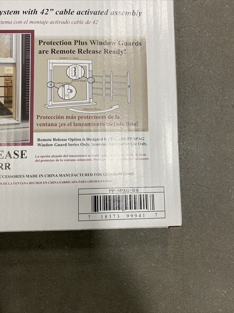 Grisham 42" Remote Release Bolt Action Locking System PP-SPAG-RR