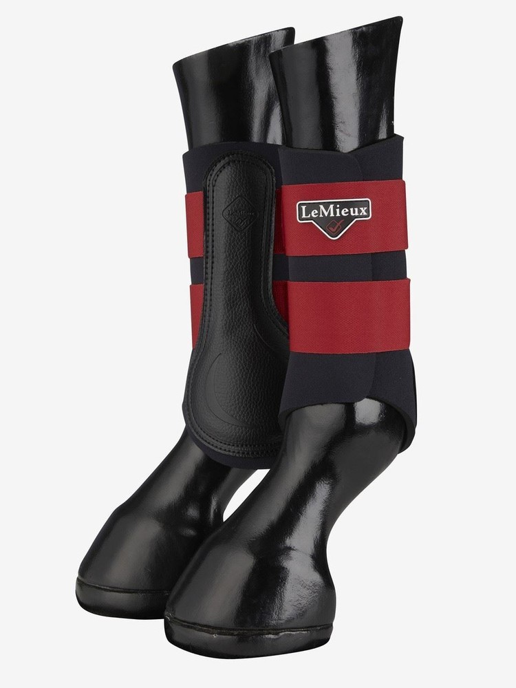 LeMieux Grafter Brushing Boot - Chilli