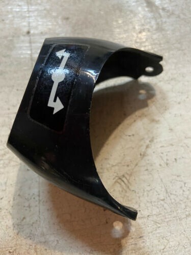 Steering Column Indicator Lights Cover Label Decal Sticker Triumph Spitfire TR6