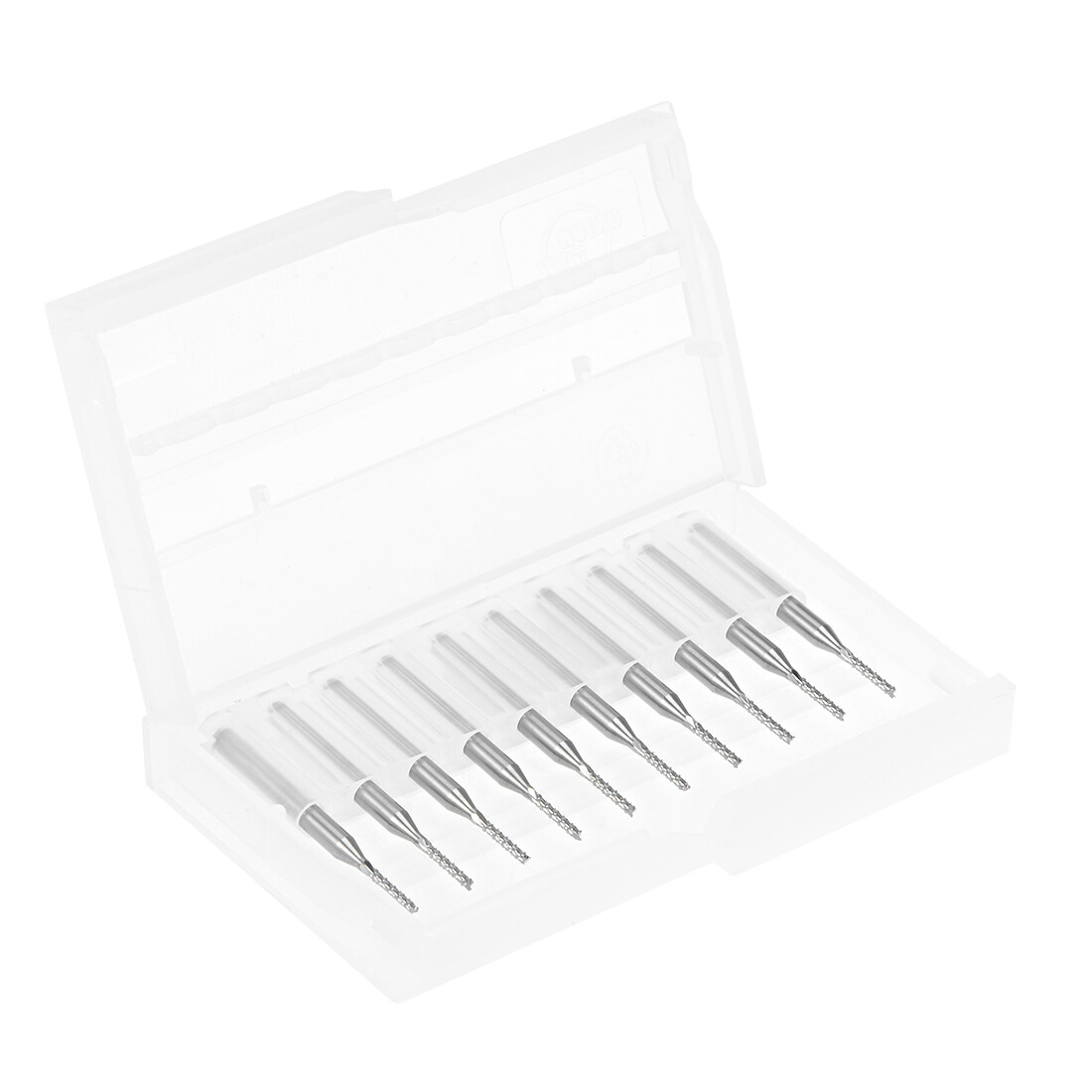 10Pcs 1.4mm Carbide End Mill Engraving Milling Cutter CNC Router Bits 1/8" Shank