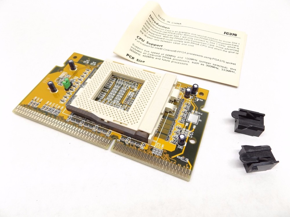 Ppga FC370 Celeron CPU Converter