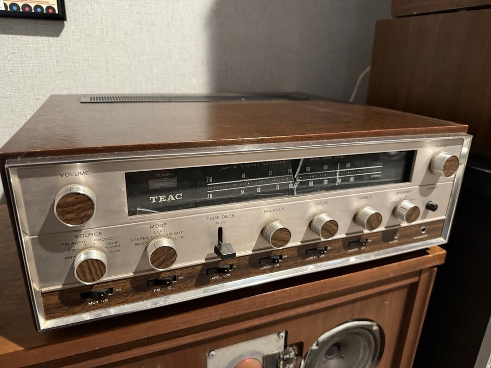 Teac AS-60 Stereo Receiver AS IS READ!!!
