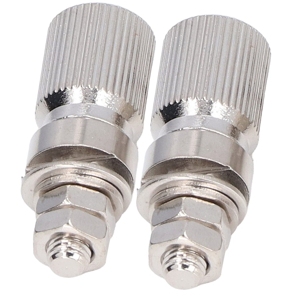 2Pcs Terminal Binding Post No Insulation Power Grounding Terminal Post BYE