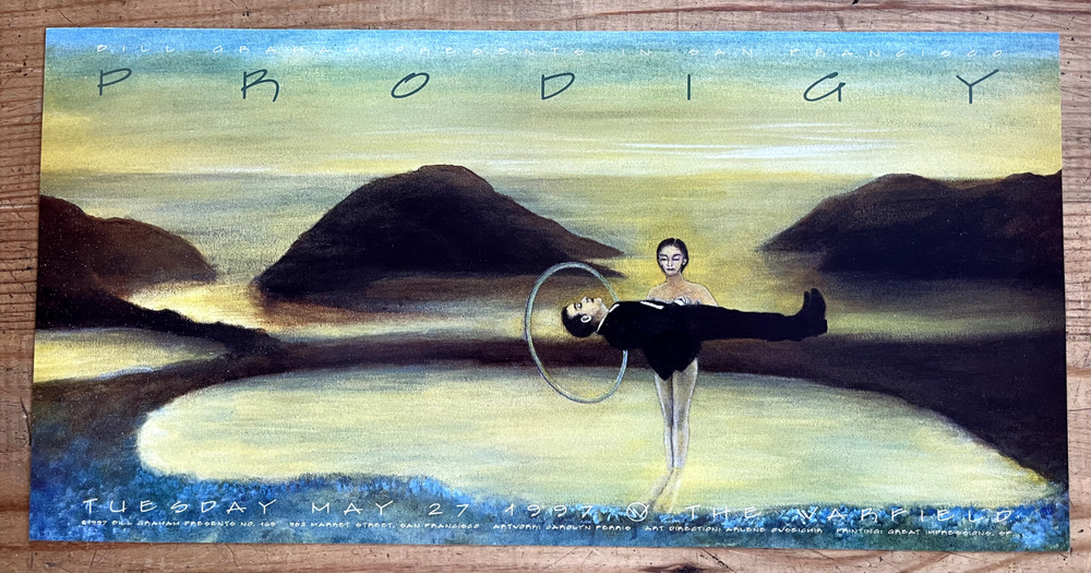 Prodigy Concert Poster - Warfield - 1997