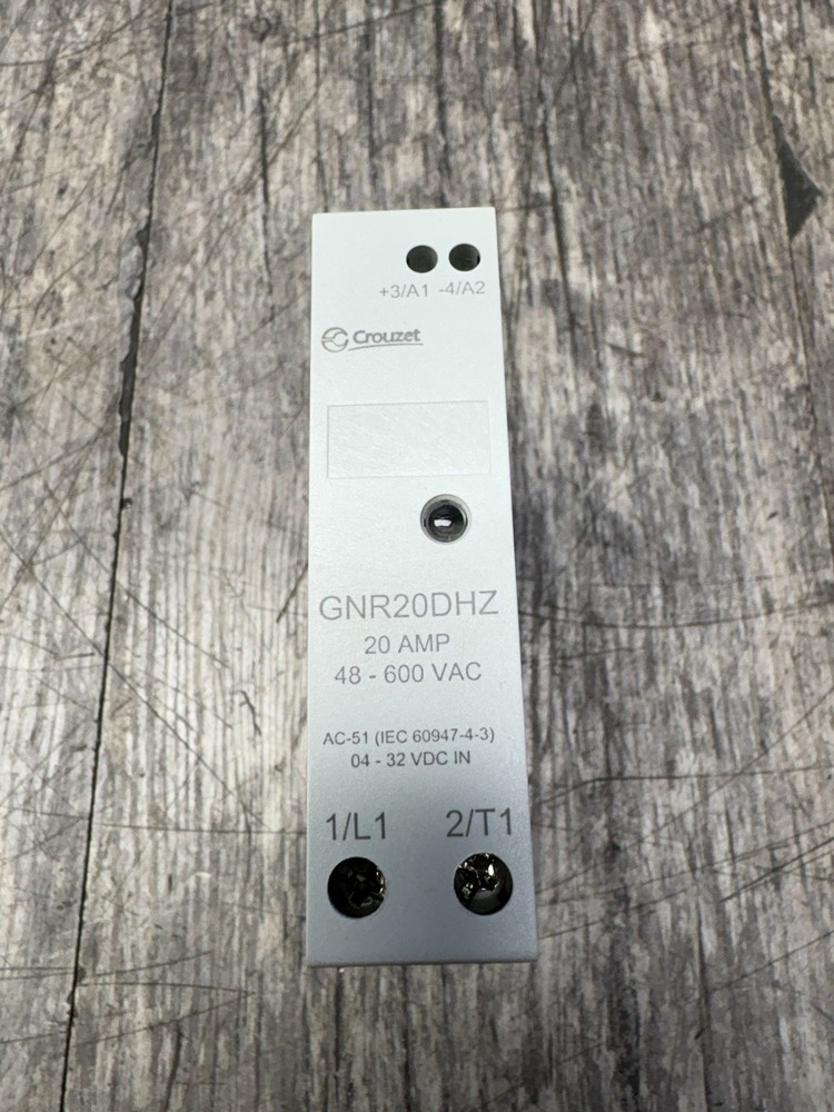 CROUZET GNR20DHZ SOLID STATE RELAY 20A 48-600VAC