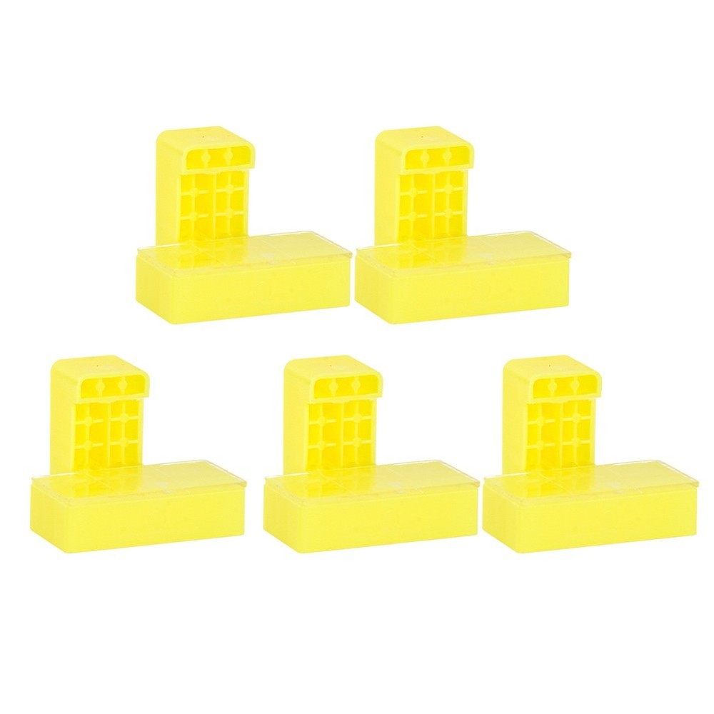 Plastic Tile Corner Leveling Buckles 5PCS for Wall Tile Right Angle Fixing