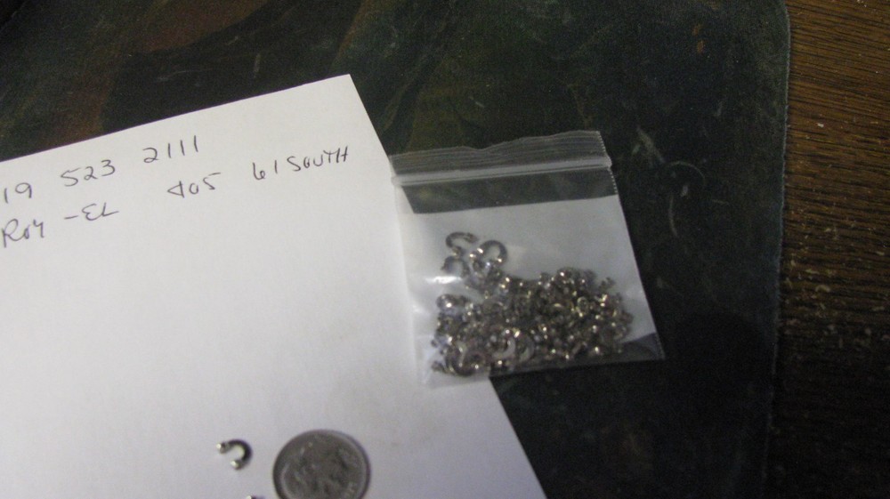 folded spinner clevis, 100ct, free shipping