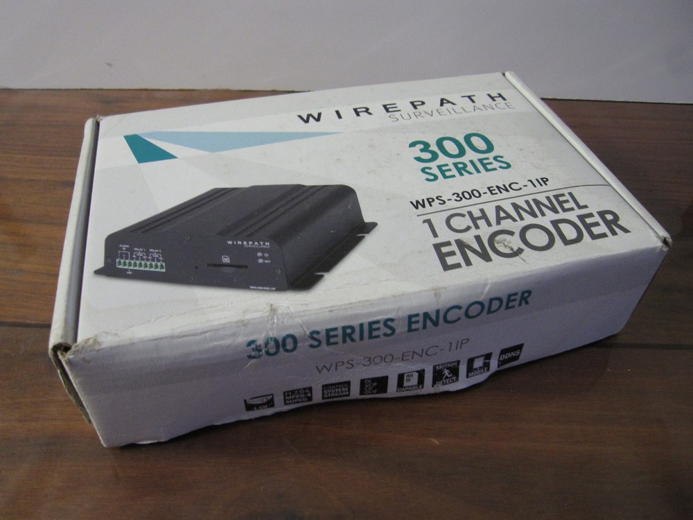 Wirepath 300 Series Encoder WPS-300-ENC-1IP New Open Box