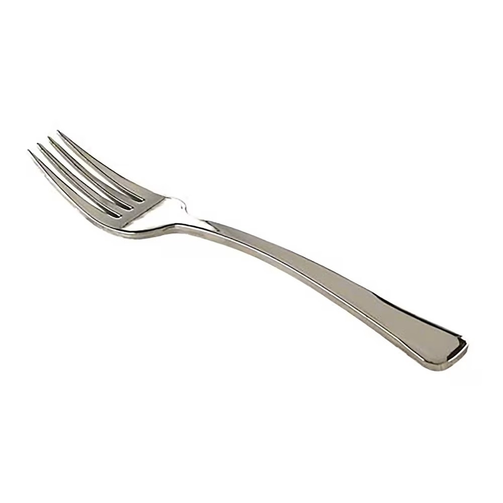 EMI Yoshi EMI-GWSAF Silver Glimmerware 7" Salad Fork - 600 / CS