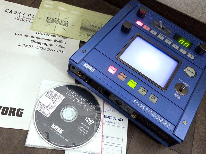 Korg Kaoss Pad Entrancer KPE‑1 Dynamic Effect & Video Sampler Touchpad Used