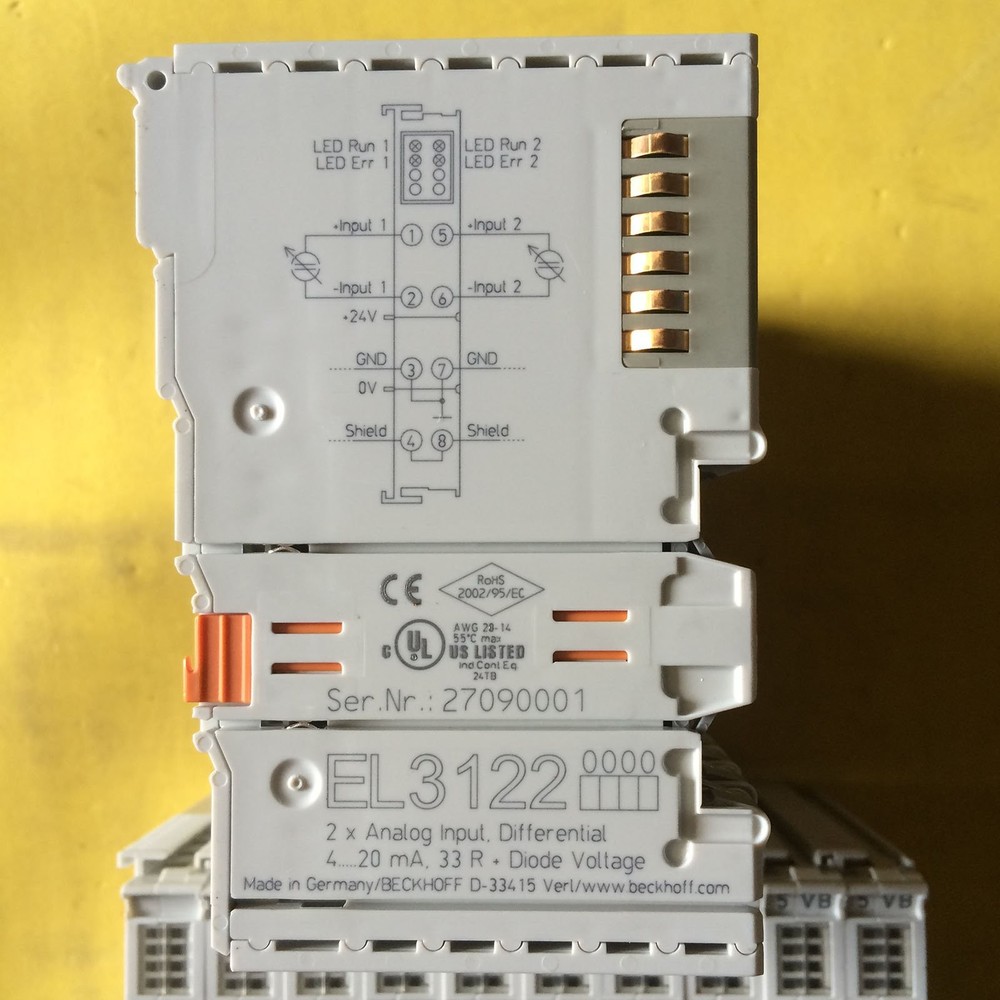 1PC Used BECKHOFF module EL3122 Tested#QW