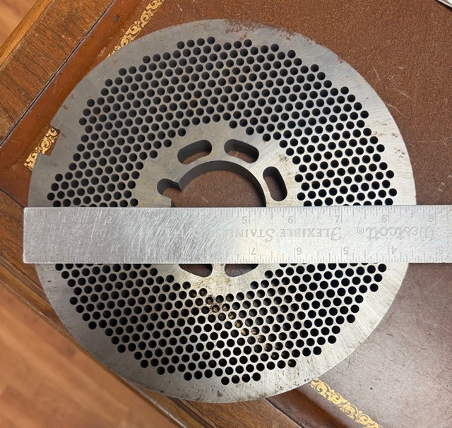 3/16 105-1092 Meat Grinder Plate