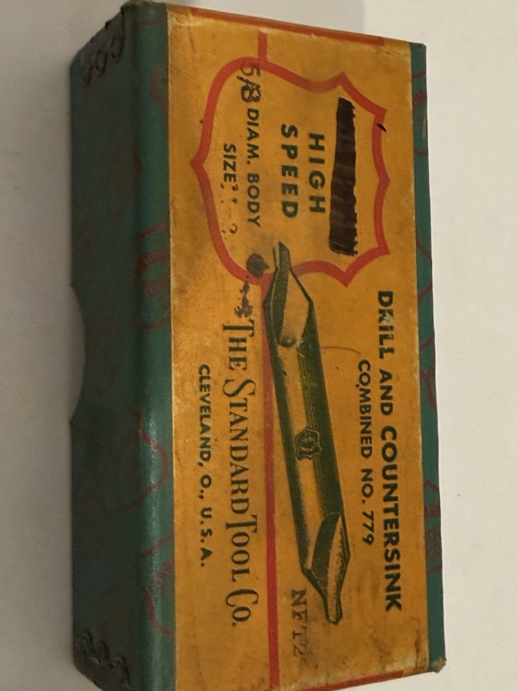 New Standard Tool 5/8” Diameter HSS Drill / Countersink