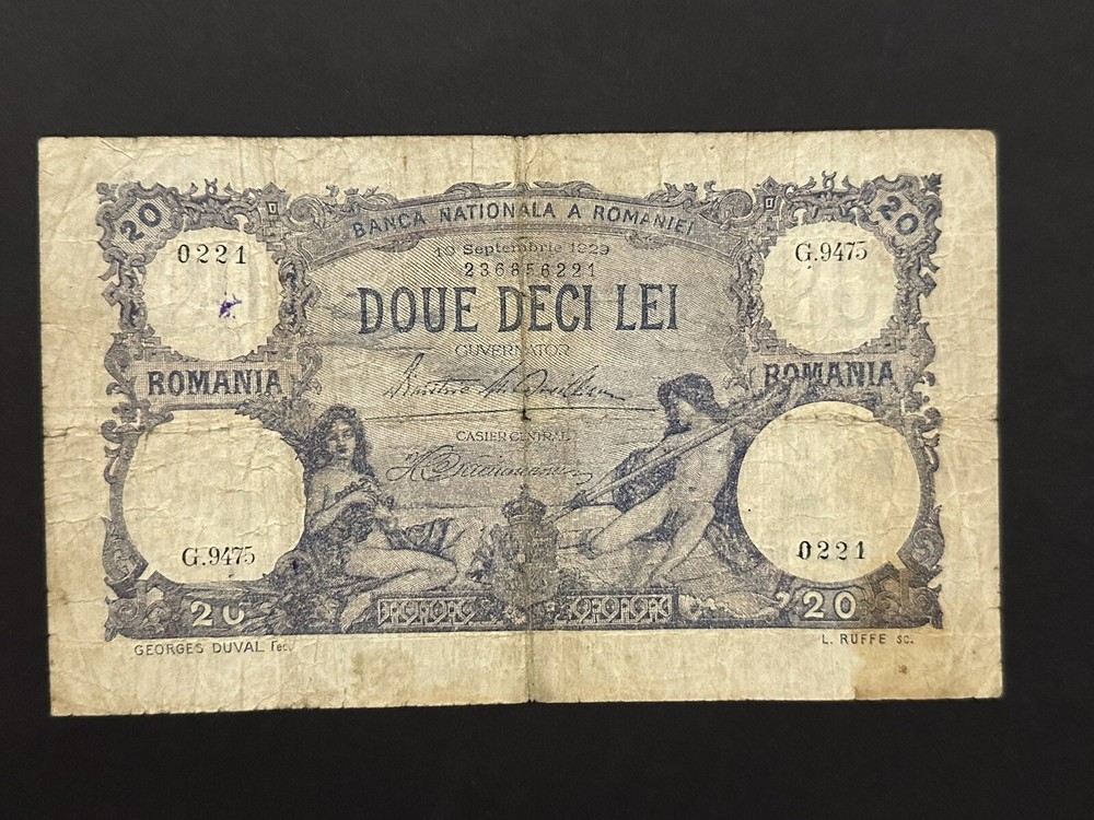Doue Deci Lei 1029 Romania
