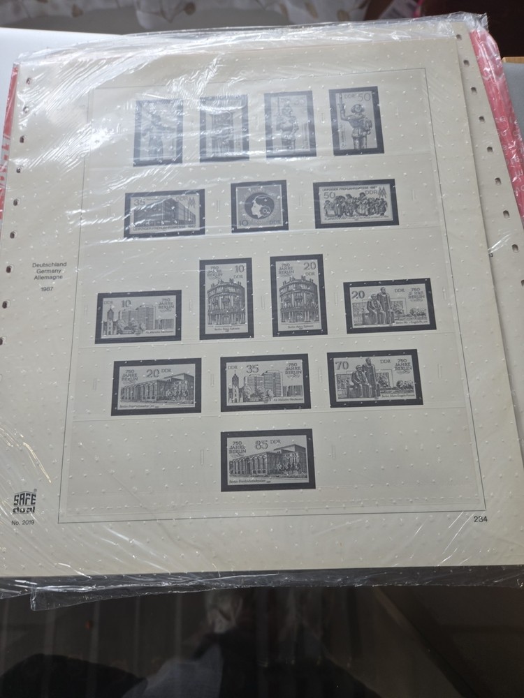 Safe Dual Supplement NO 2019 DDR 1987 BL 284-290