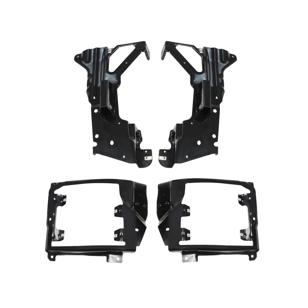 Front Bumper Support & Mount Bracket For Silverado 1500 2016-2017 2018 4PCS