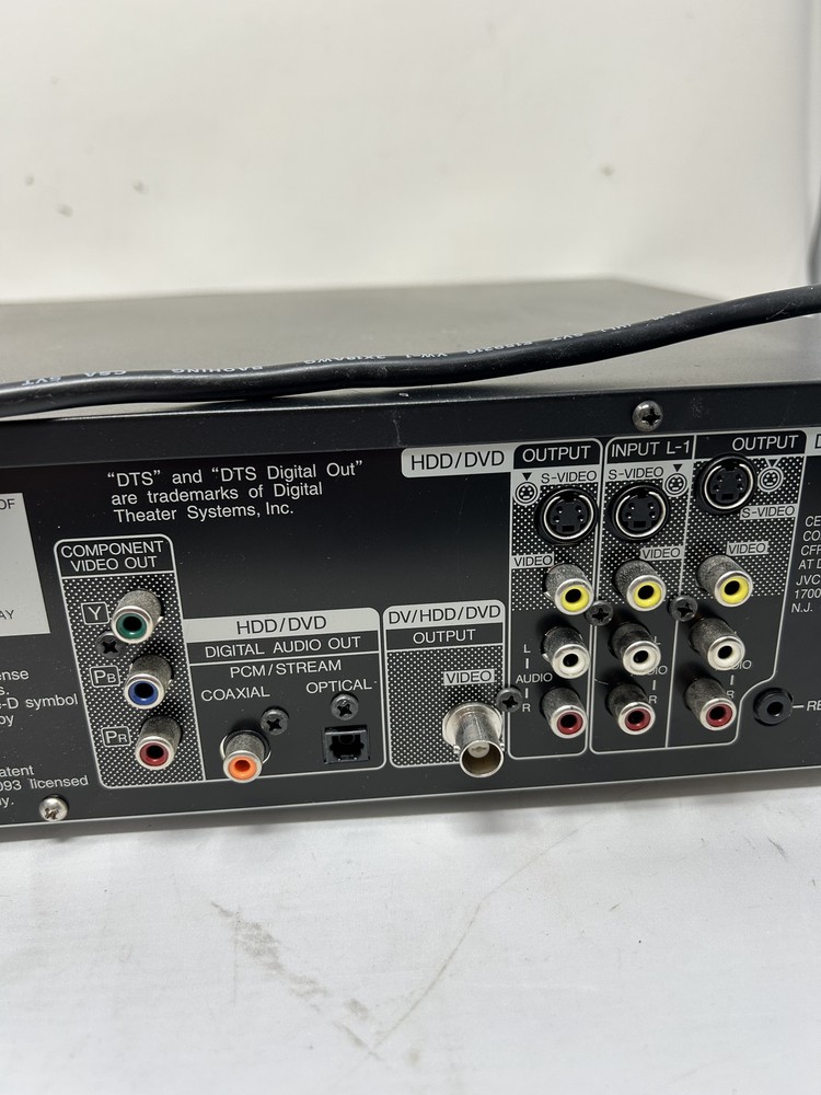 JVC SR-DVM600U DVM, CD player recorder