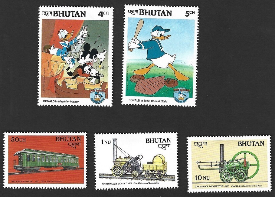 Bhutan 1979-2002 collection