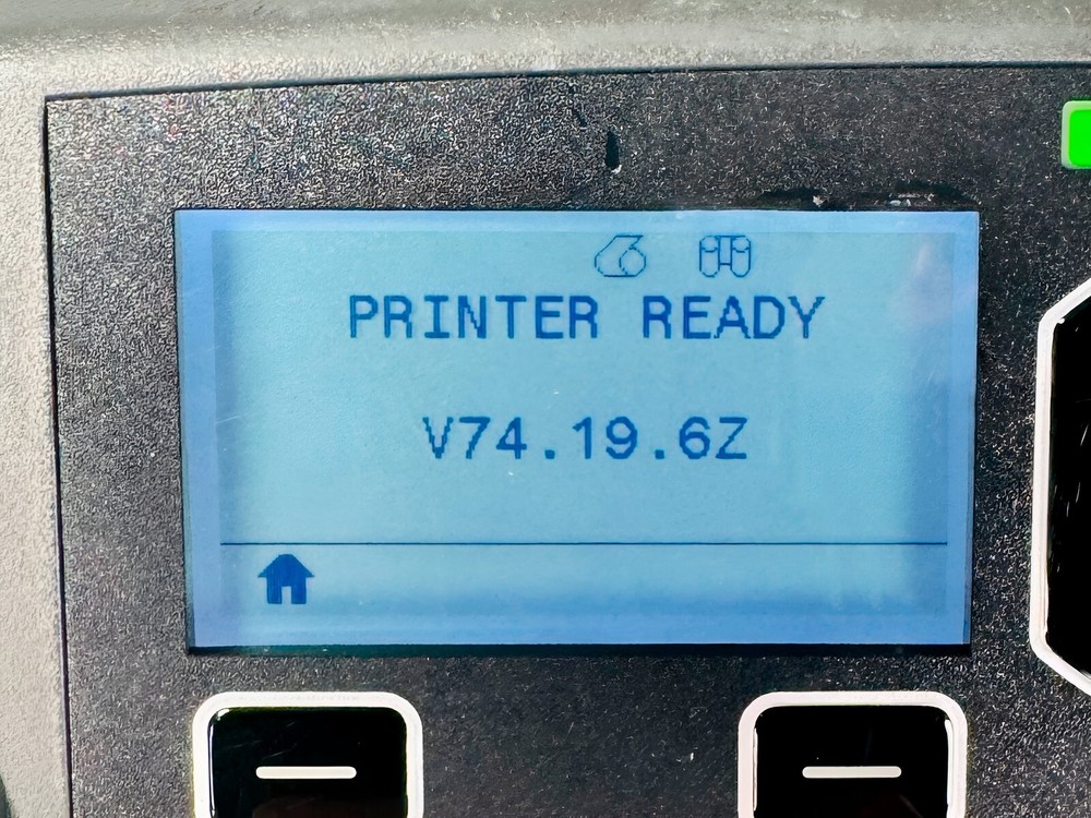 TESTED Zebra ZD500 Thermal Transfer Barcode Label Printer LCD USB LAN Bluetooth
