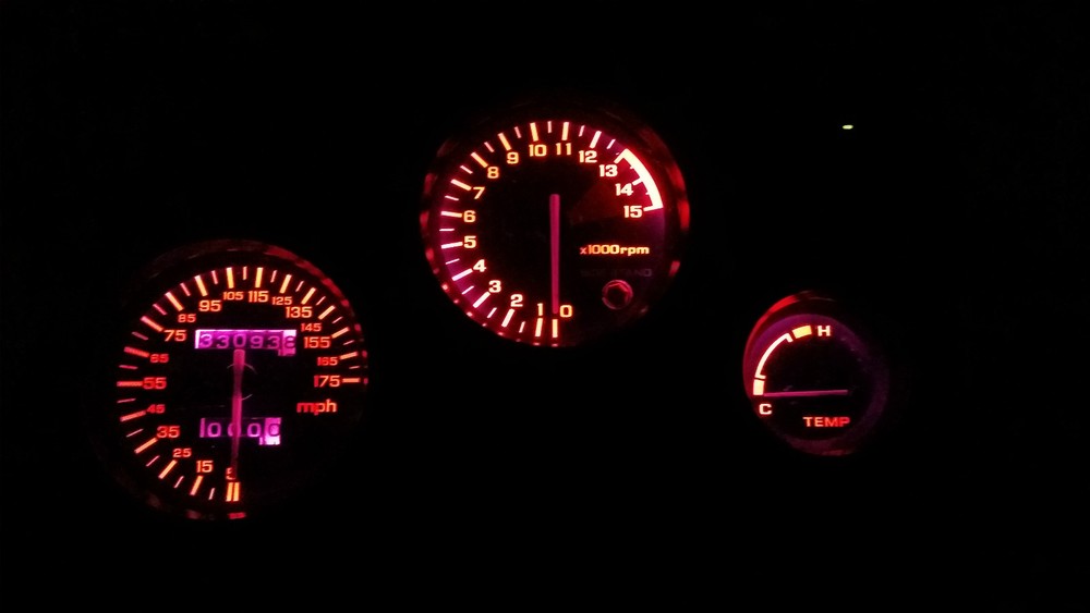 led clock upgrade kit lightenUPgrade WHITE CBR600F2