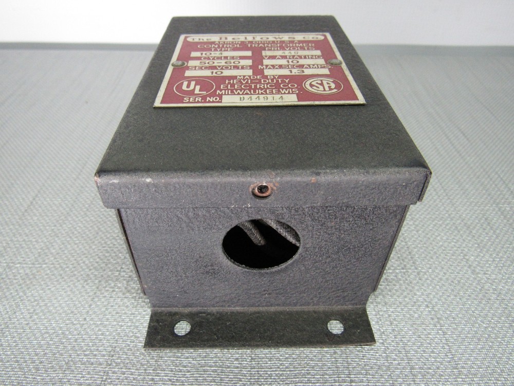 Bellows Type 10-4 Control Transformer 440V