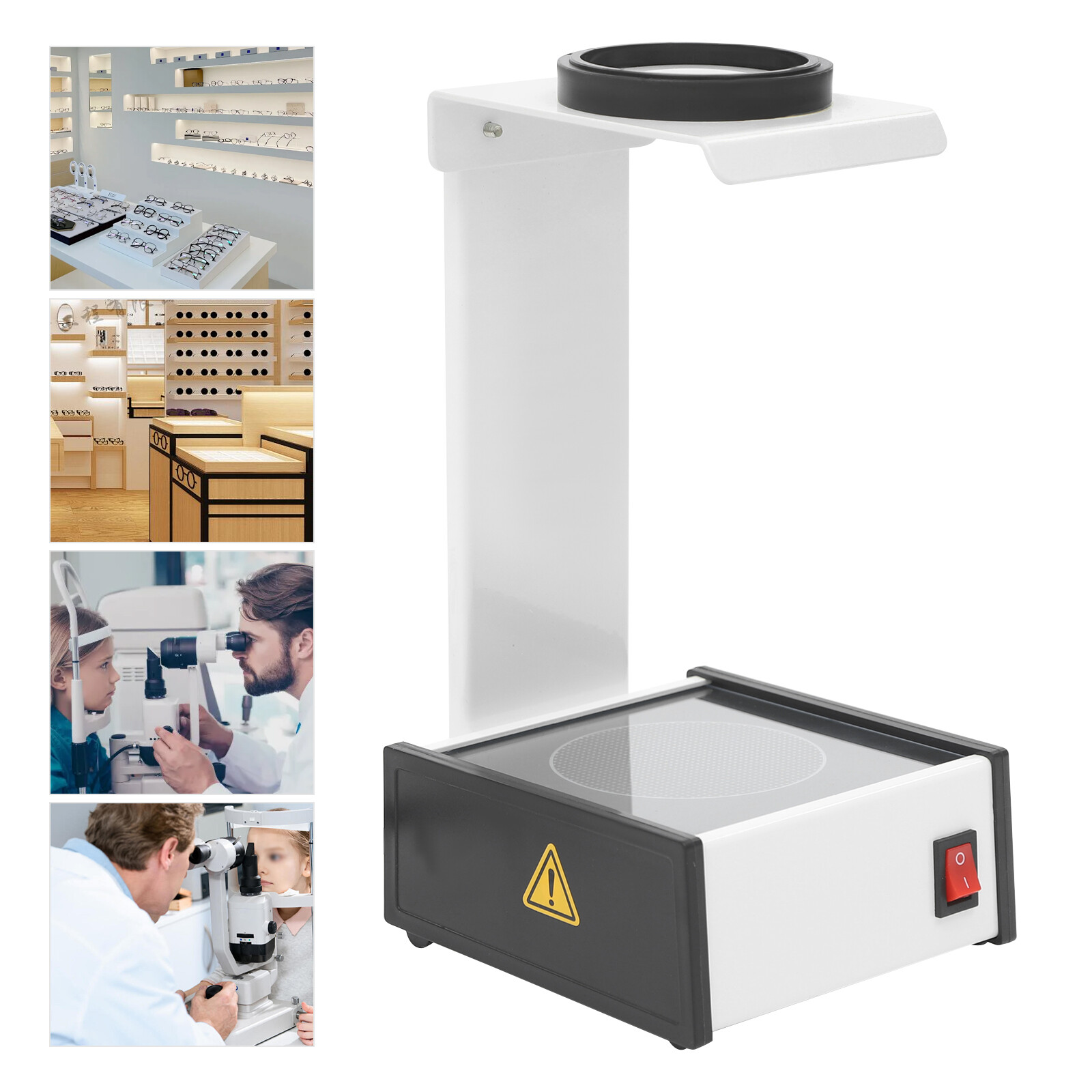 Multifocal Optical Lens Tester Tabletop Lens Tester Corded Lens Testing Machine