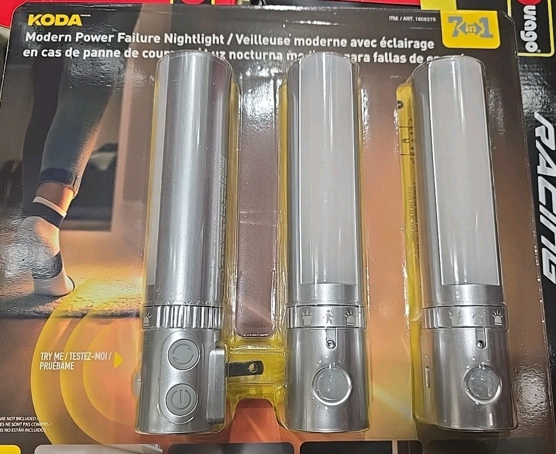 KODA - Modern Power Failure Nightlight (3 Pack)