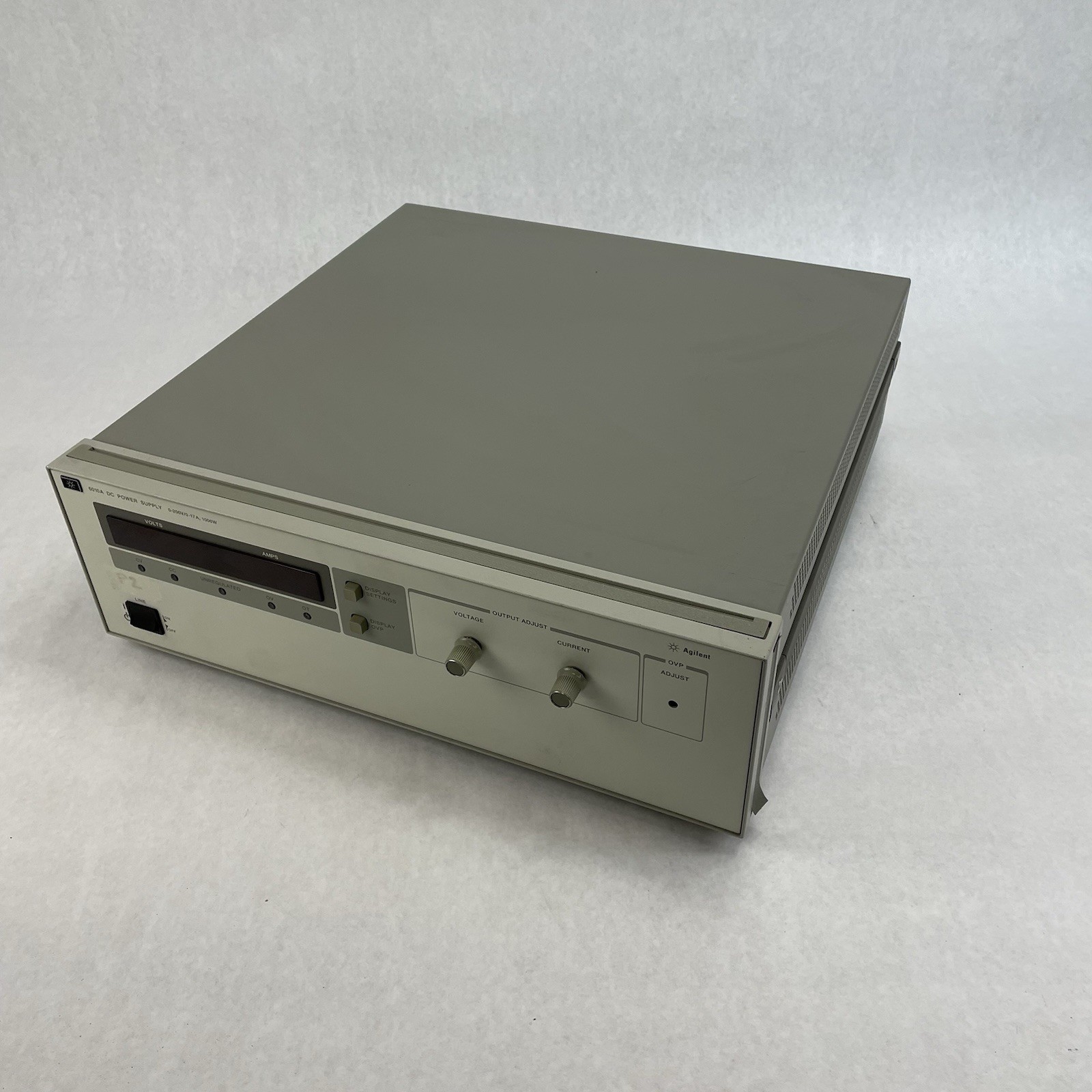 HP Agilent 6010A DC Power Supply 0-20V/0-120A 1000W Untested