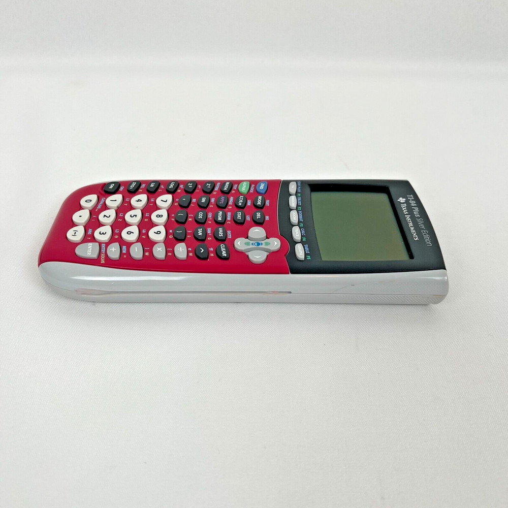 Texas Instruments TI-84 Plus Sliver Edition Pink Graphing Calculator Tested