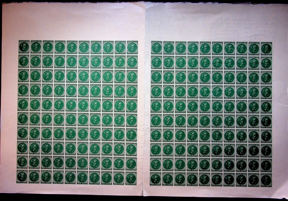 Confederate Stamp Alliance Program & Menu 1985 50th Anniversary