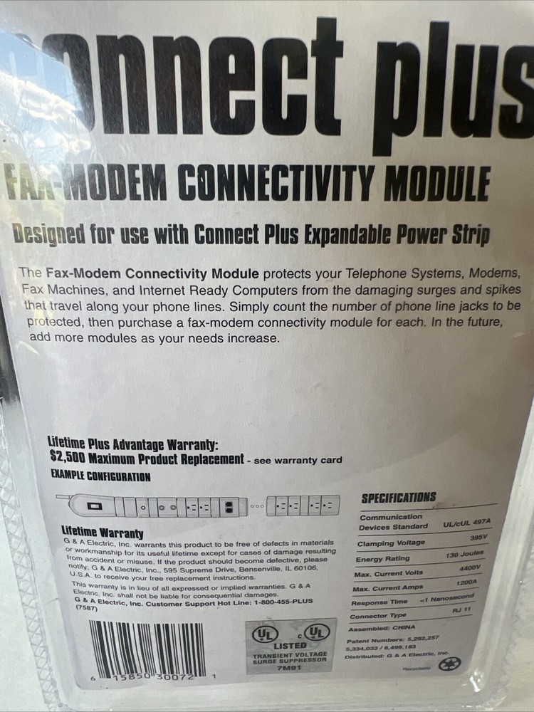 NEW Connect Plus Fax-Modem Connectivity Module 777-M