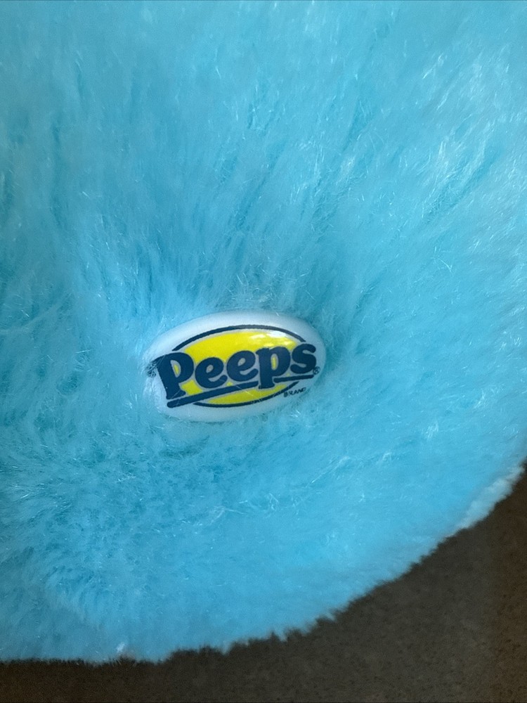 Peeps Bunny Plush Blue 16"