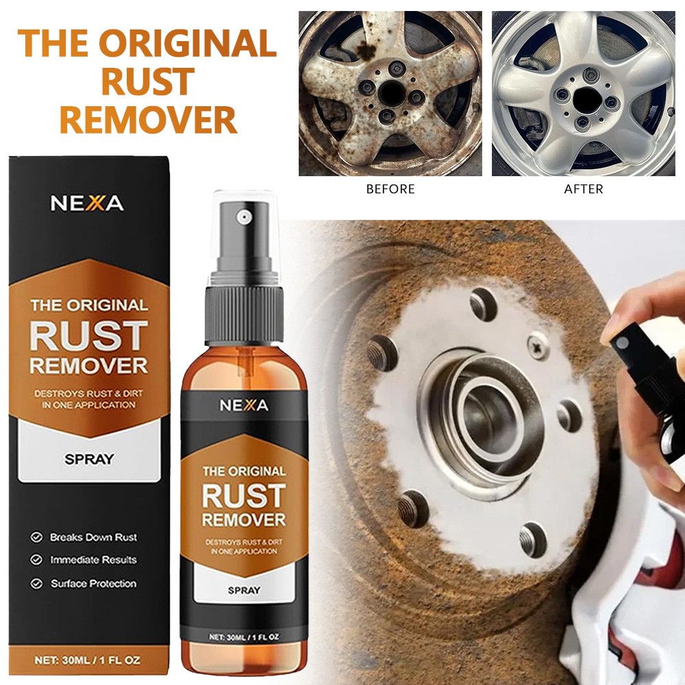 NEXA Rust Remover Spray – Fast-Acting Multi-Surface Cleaner | Removes Rust, 50mL