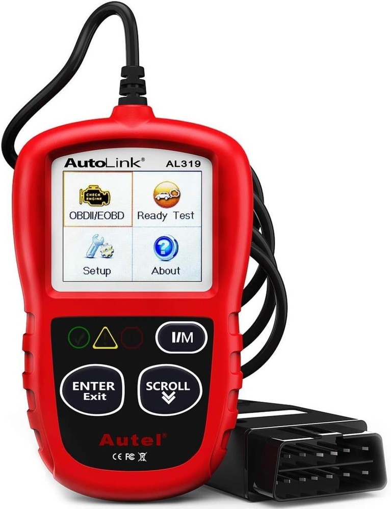Autel Professional OBD2 Scanner AL319 Code Reader, Enhanced Check and Reset