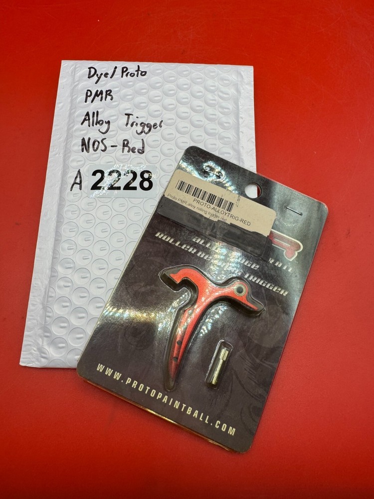 Dye/Proto PMR Alloy Trigger NOS-Red