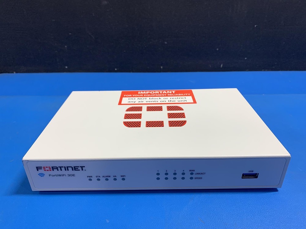 Fortinet FWF-30E Network VPN Security Firewall