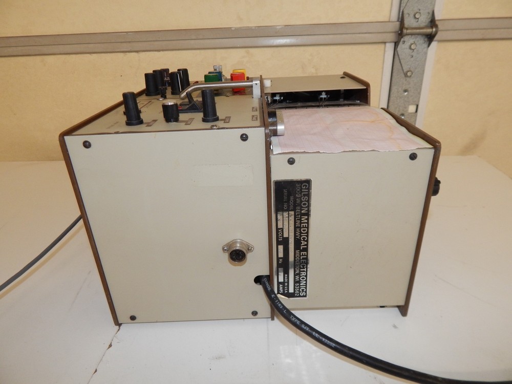 ^^ GILSON MODEL DUOGRAPH CHART RECORDER W/ IC-MP MODULES (SBW22)