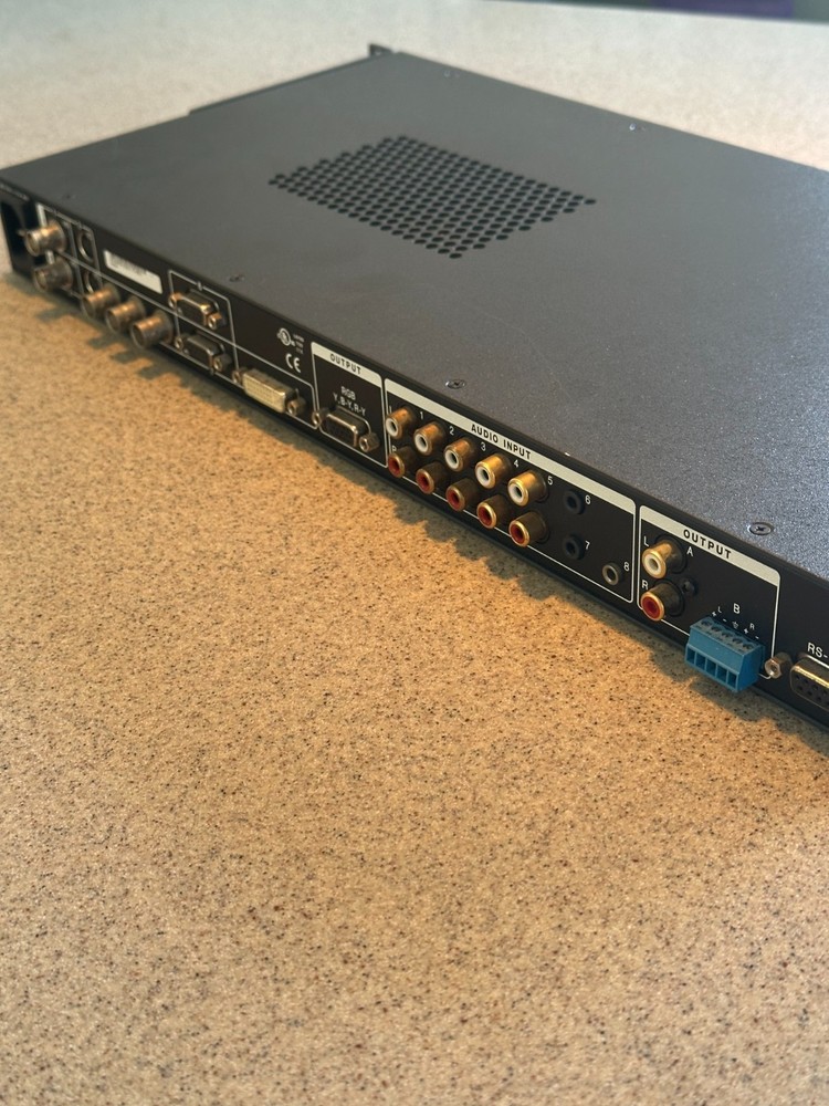 Extron IN1508 Video Switcher, Scaler, Rack Mount, Remote Control